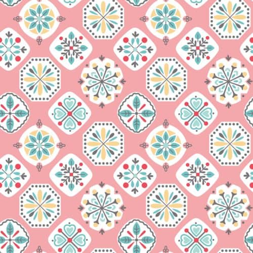 Stitch - Coral 108" Wide Quilt Back Available at Quilted Joy
