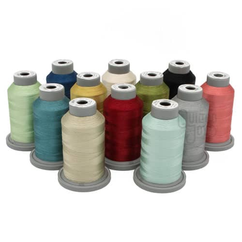 Kimberbell's Silky Solids Coordinating Embroidery Thread kit, available at Quilted Joy