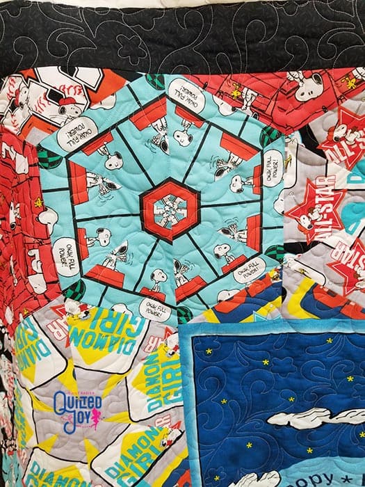 image of a quilt block from a One Block Wonder Quilt