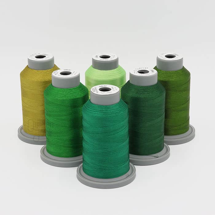 Glide Thread Color Block Bundle - Green