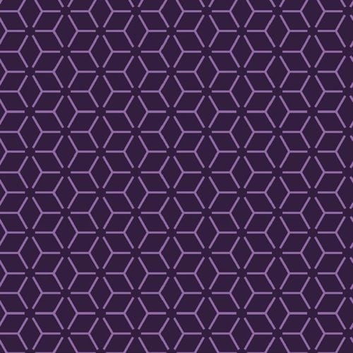 image of Kimberbell Connected Stars Purple 108" Wide Quilt Backing Fabric