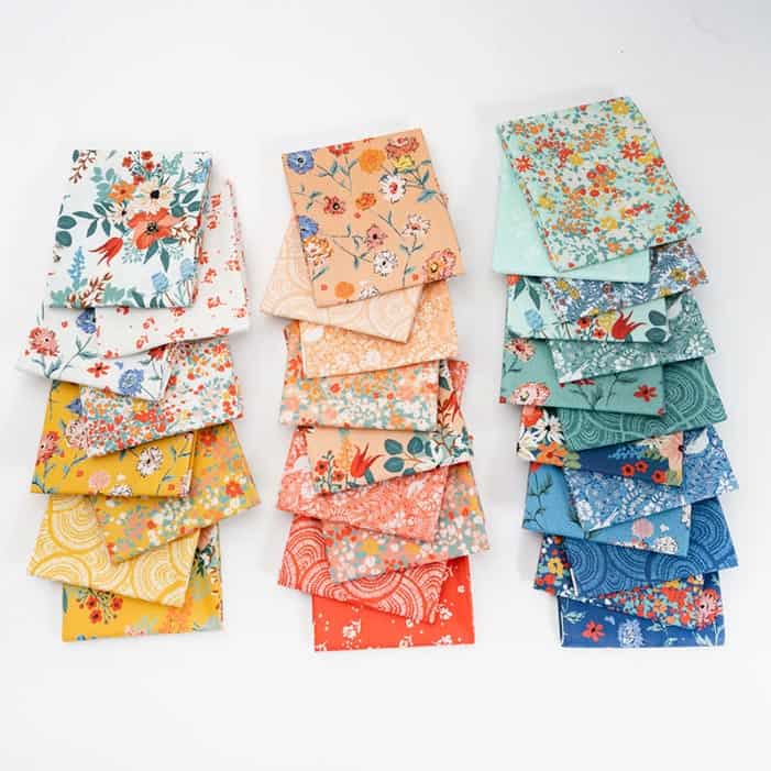 image of Lady Bird Fabrics on display