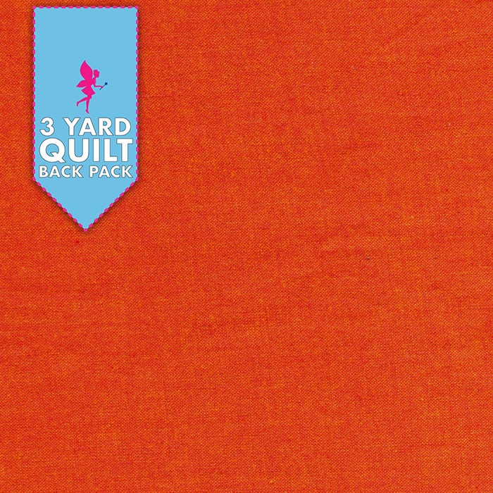 Image of Peppered Cotton - Paprika 108" 3 Yard Quilt Fabric Back Pack