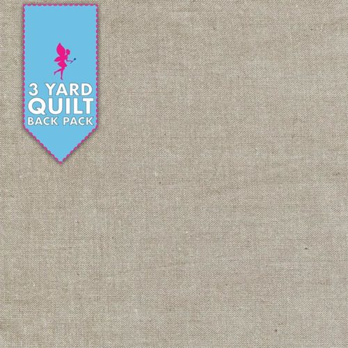 image of Peppered Cotton Fog Yard Dye 108" Wide 3 Yard Quilt Back Pack