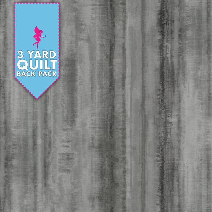 Image of Tahiti Dreams - Light Grey 108" Wide 3 Yard Quilt Fabric Back Pack