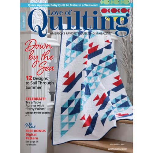 Image of Love Of Quilting Magazine July/August 2022