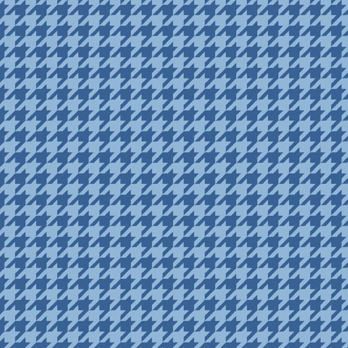 Kimberbell Basics - Houndstooth Blue Fabric Yardage
