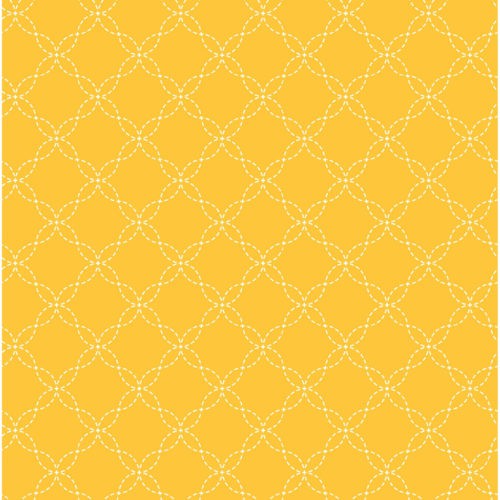 Kimberbell Basics - Lattice Yellow Fabric Yardage