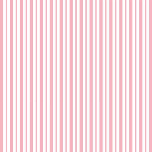 Kimberbell Basics Mini Awning - Stripe Pink Fabric Yardage