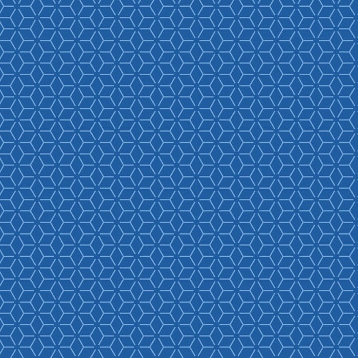 Kimberbell Basics - Connected Stars Blue Fabric Yardage