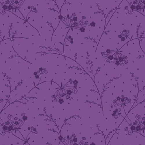 Kimberbell Basics - Make A Wish Purple Fabric Yardage