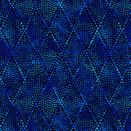 Photo of Wilmington Prints quilt backing fabric Diamond Dots Blue 108" Wide Quilt Backing Fabric