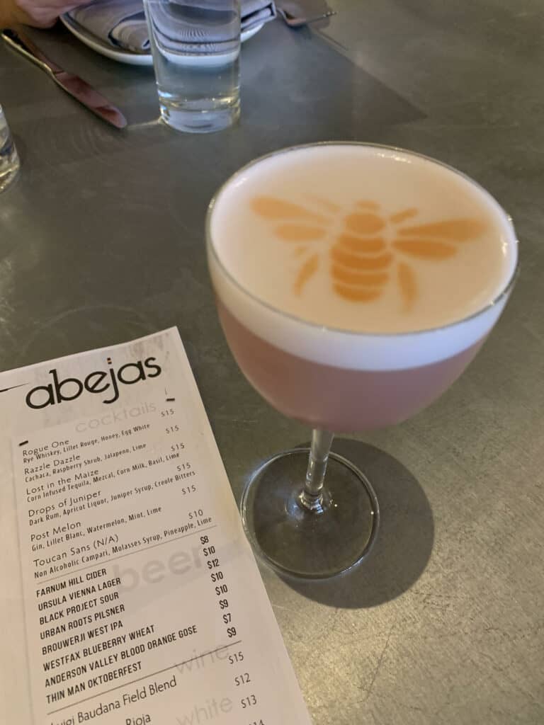 Rogue One cocktail from abejas