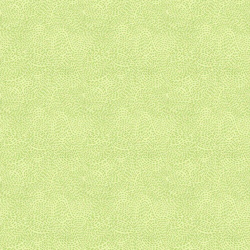 Waved Chartreuse Fabric Yardage