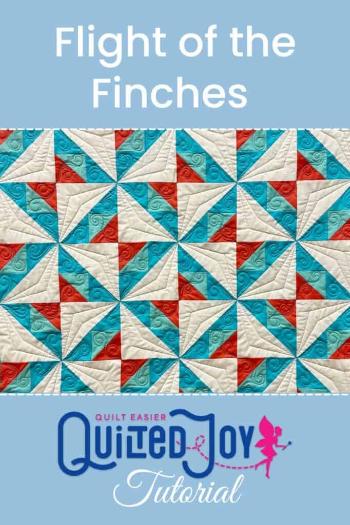 Flight of the Finches Quilted Joy Design A Long 2022 Quilt, Designed By You!