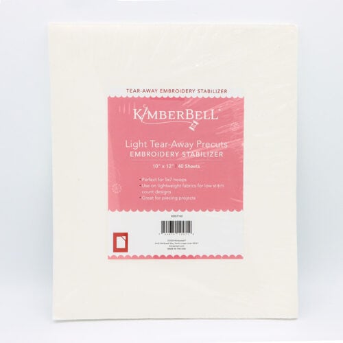 Kimberbell Embroidery Stabilizer Light Tear-Away Available at Quilted Joy