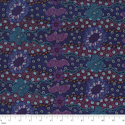 Lillup Dreaming Purple Fabric Yardage