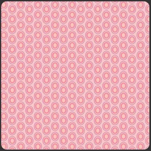 Oval Elements Parfait Pink Fabric Yardage