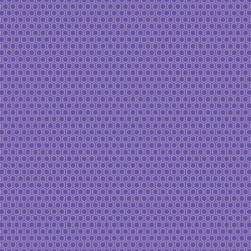 Hexy Dark Purple Fabric Yardage