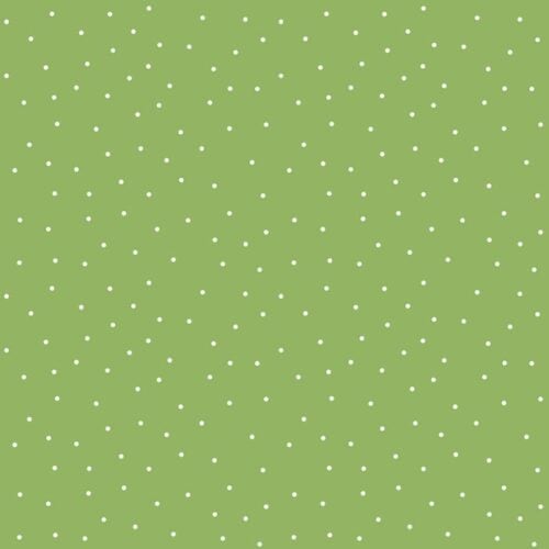 Kimberbell Basics Refreshed Tiny Dots Green White Fabric Yardage
