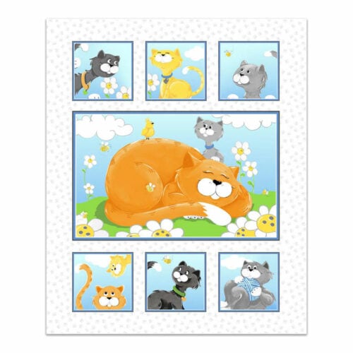Kitty the Cat 36" x 44" Panel