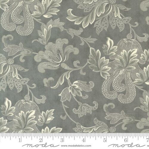 Collect Etchings Grey 108" Wide Quilt Backing Fabric