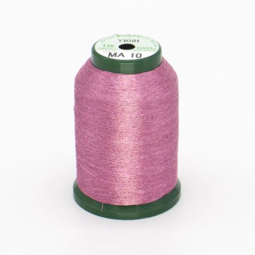 KingStar Thread Metallic Carnation Pink MA10 - 1000 meters