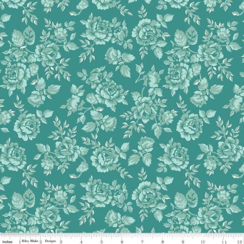 Home Town Parry Teal Fabric Yardage