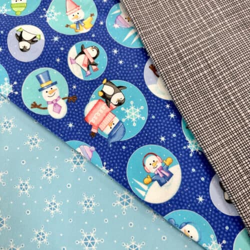 Feelin' Frosty 3 Yard Fabric Bundle Available only at Quilted Joy