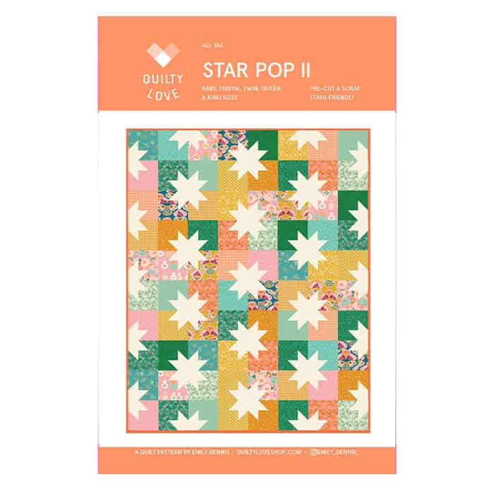 Star Pop II Quilt Pattern