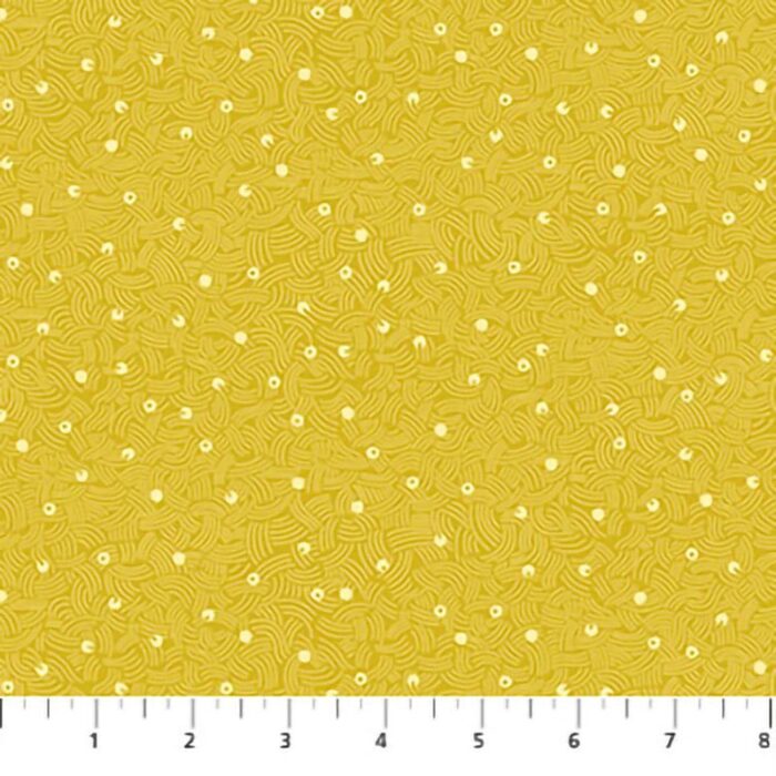 Elements Air in Citron Fabric Yardage