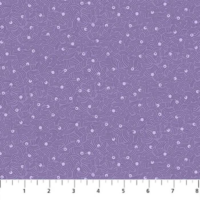 Elements Air in Purple Fabric Yardage