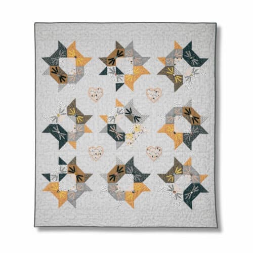 Fuzzy Love Quilt Kit as seen on Fons & Porter's Love of Quilting Exclusively at Quilted Joy