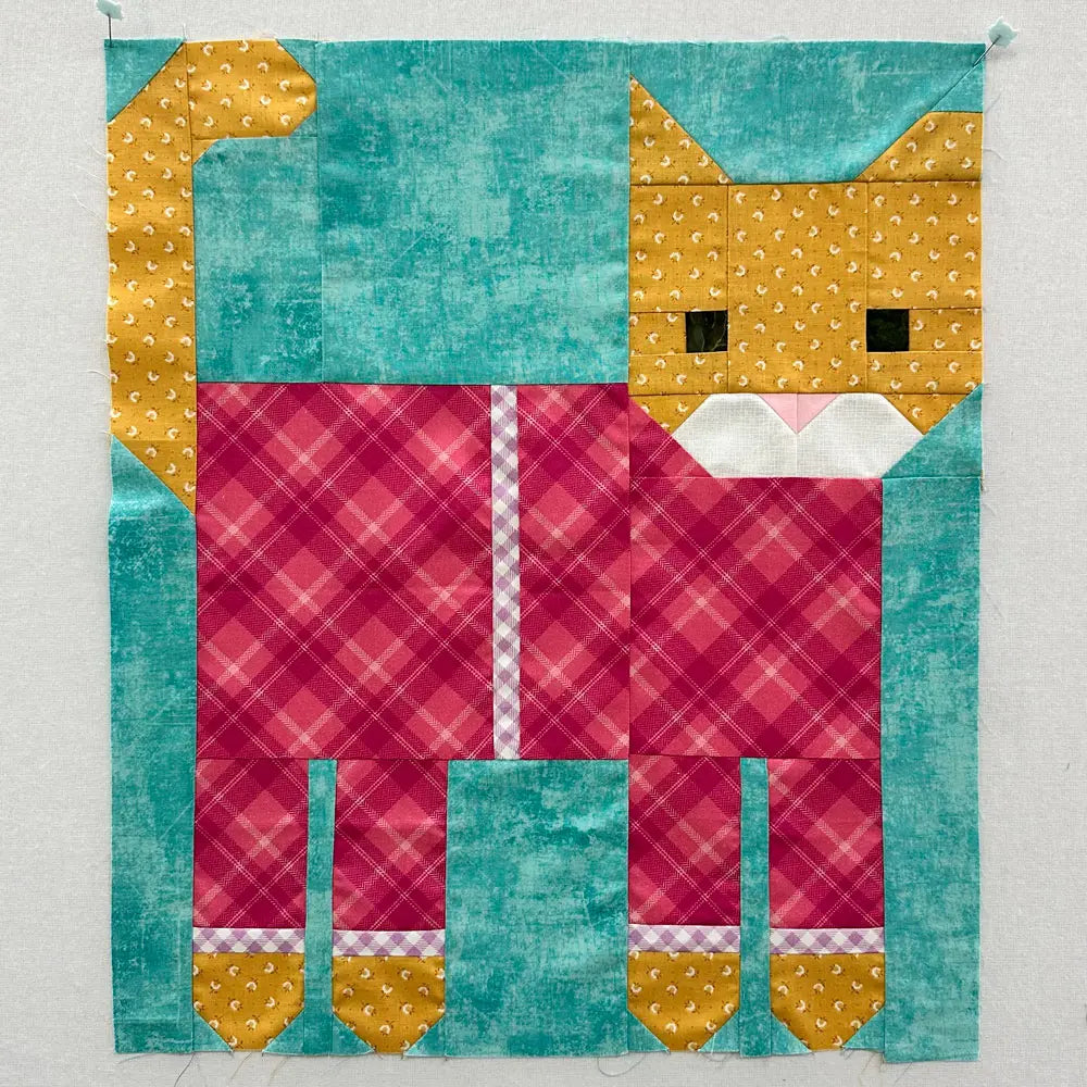 Teri in quilt block form